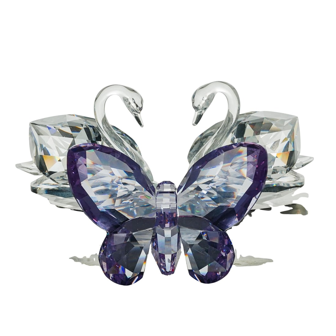 (3 Pc) Swarovski Cut Crystal Figurine Grouping (1 of 6)