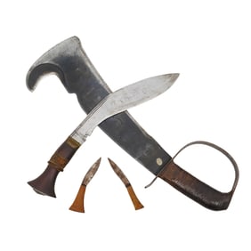 (2 pcs) Hunting Knife and Machete