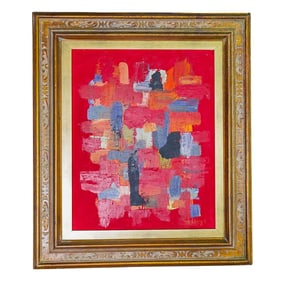 Olga Arbizu (Puerto Rican, 1924-2005) Oil on Canvas