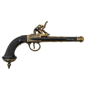 English Flintcock Pistol Replica