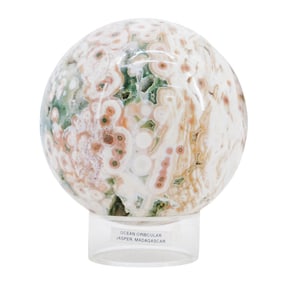 Madagascar Ocean Orbicular Jasper Stone Sphere
