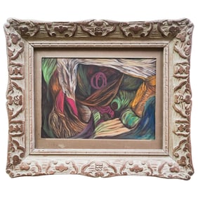 Jacques Herold (Romanian, 1910-1987) Original Abstract Painting