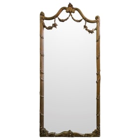 Monumental 19th Century Gilt Wood Mirror