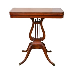 Antique Wood Card Table