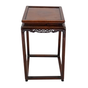 Chinese Wooden Pedestal Stand