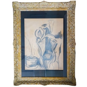 Yasuo Kuniyoshi (Japanese, 1889-1953) Charcoal On Paper