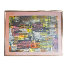 Maria Helena Vieira Da Silva (Portuguese, 1908-1992) Gouache On Paper