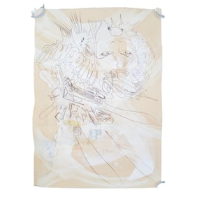 John Matos Crash (American,1961) "Whoom!!" Limited Serigraph On Paper