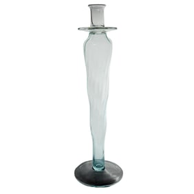 Pair of Venetian Glass Candle Holders