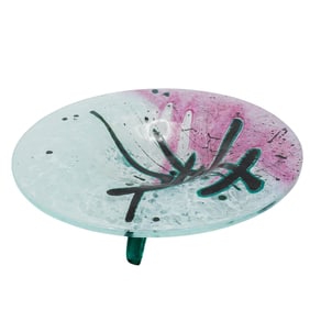 Owen Gabbert Art Glass Centerpiece