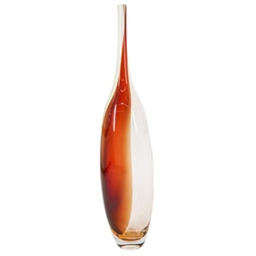 K. Engman for Kosta Boda Art Glass Vase