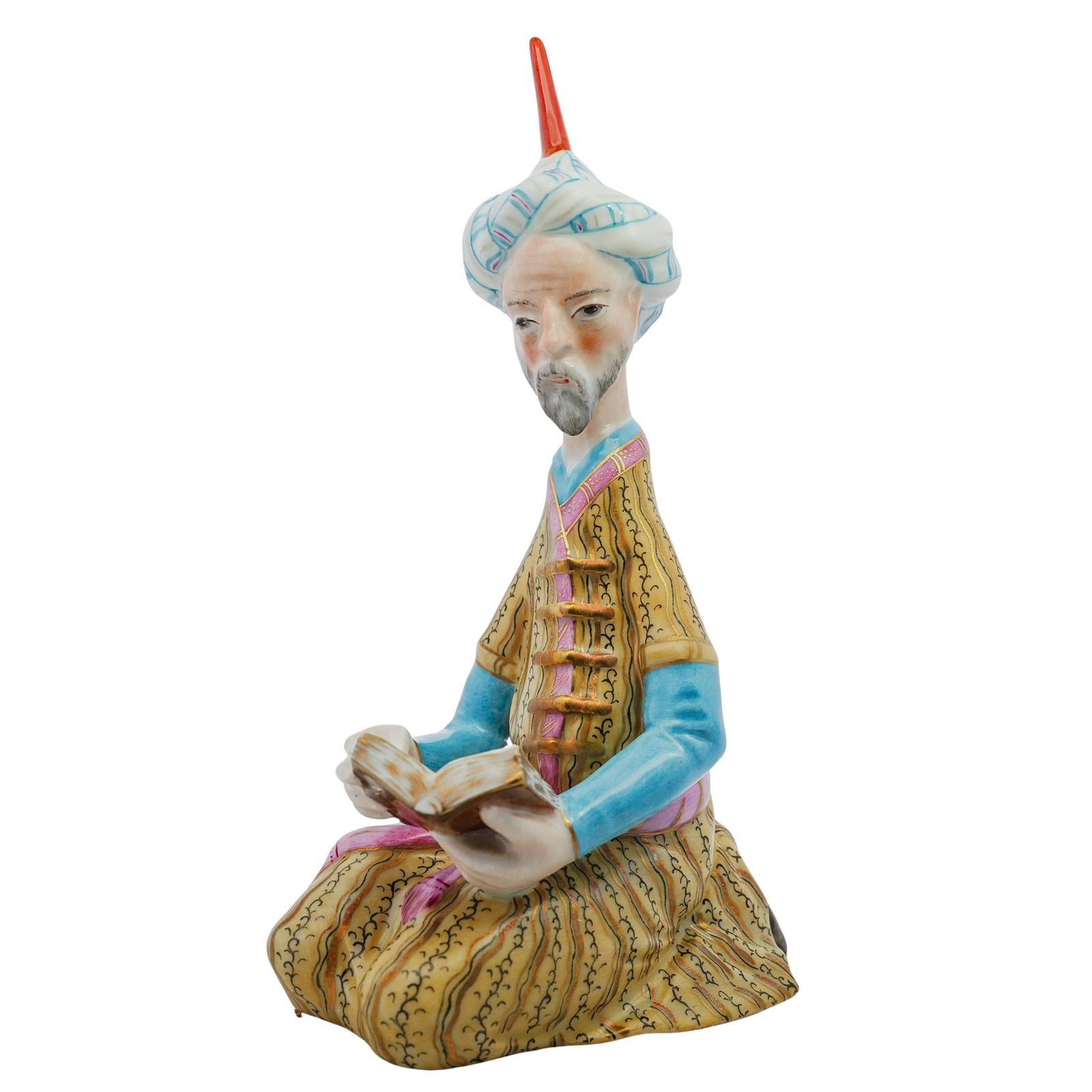 Herend Porcelain "Persian Man Reading" Figurine (1 of 5)