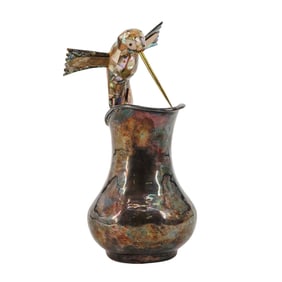 Castillo Hummingbird Sterling Silver Vase