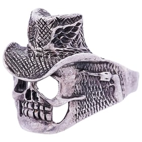 Sterling Silver Skull Ring