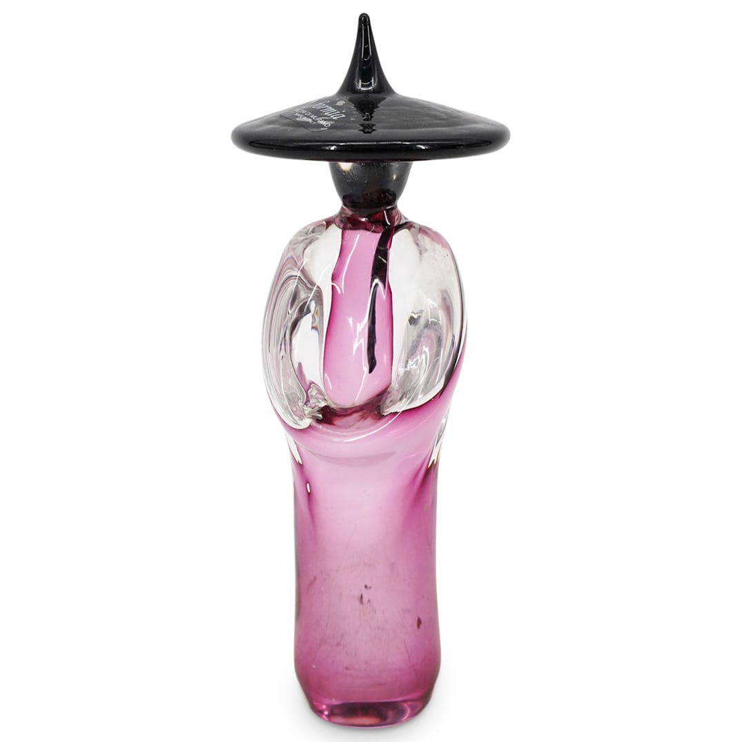 Murano Chinese Lady Figurine (1 of 4)