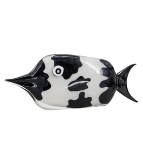 Murano Signed Art Glass Fish