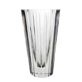 Orrefors Cut Crystal Vase