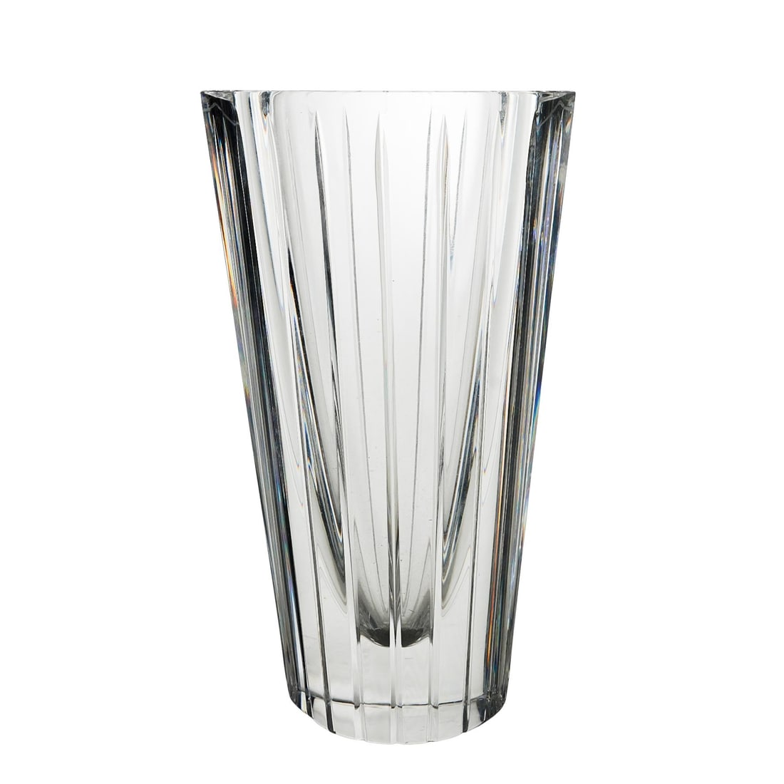 Orrefors Cut Crystal Vase (1 of 5)