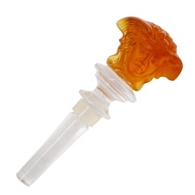 Rosenthal Versace Amber Medusa Stopper