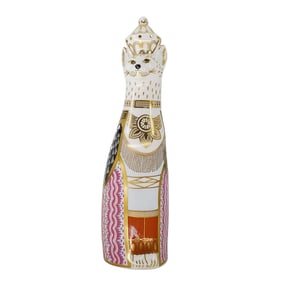 Royal Crown Derby Porcelain "Royal Burmese Cat" Figurine