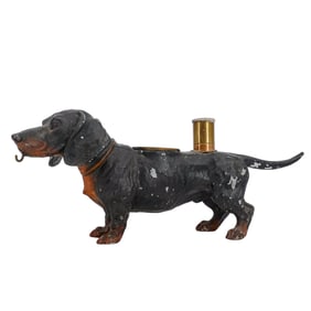 Dachshund Table Lighter and Match Holder