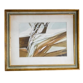 David Bomberg (1890-1957) Mixed Media On Paper