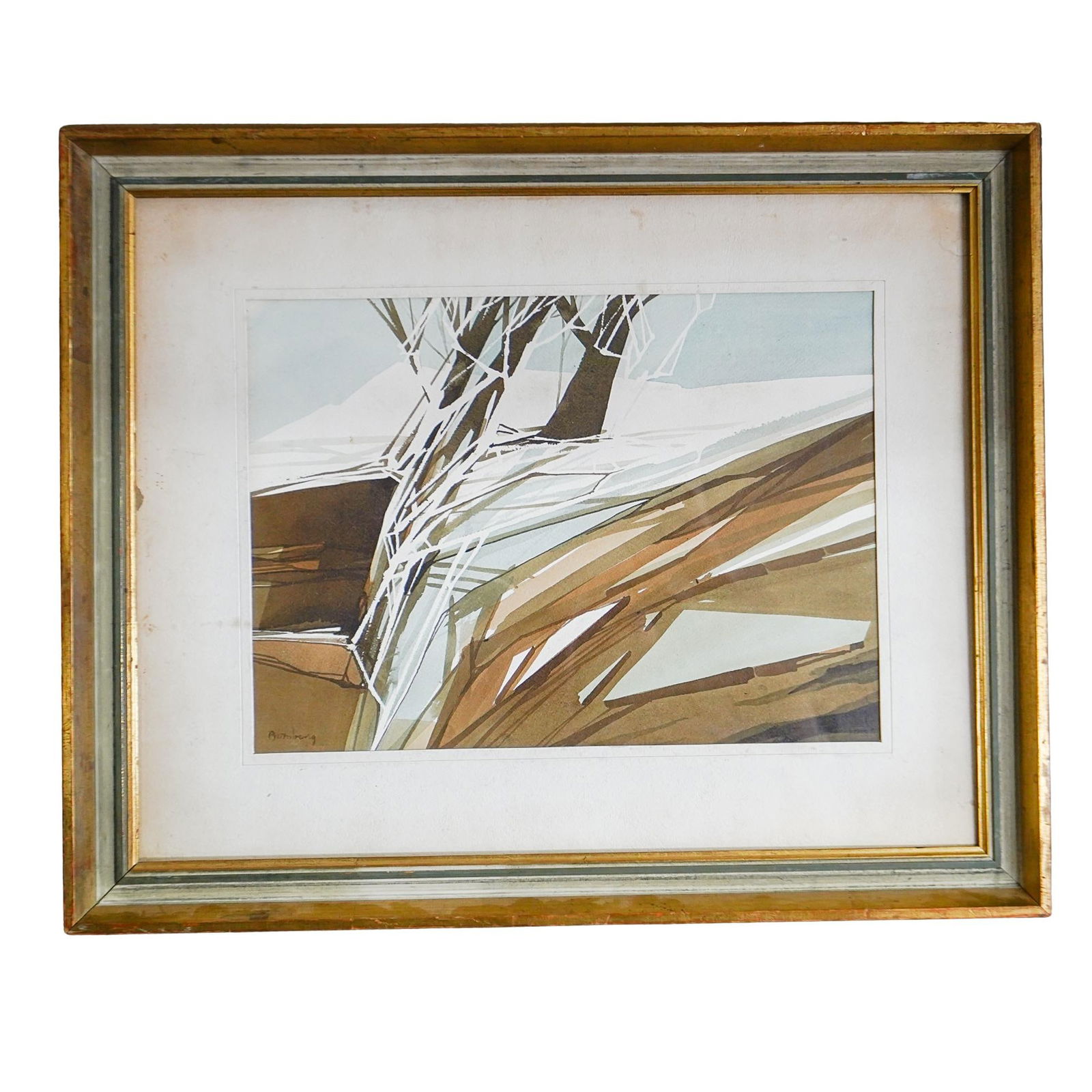 David Bomberg (1890-1957) Mixed Media On Paper (1 of 4)