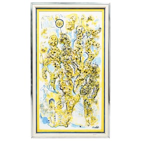 Silvia Lieb (American, 20th Cent.) Abstract Painting