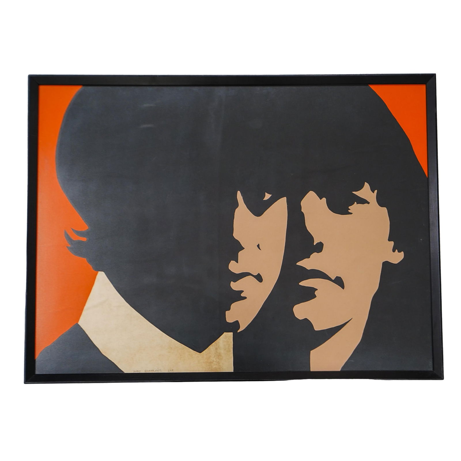 Miggs Burroughs (American, b. 1946) Pop Art Signed Silkscreen Print (1 of 5)