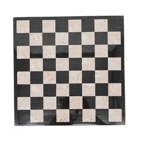 Marble & Velvet Chess Board