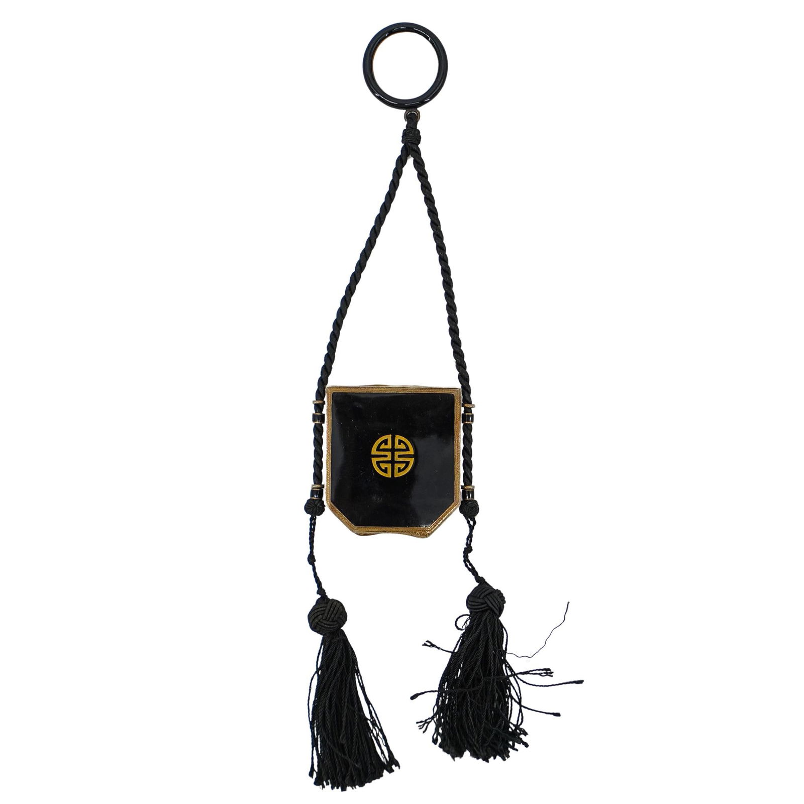 Walser Wald Y Cia Chinoiserie Silver Compact Vanity Pendant (1 of 8)