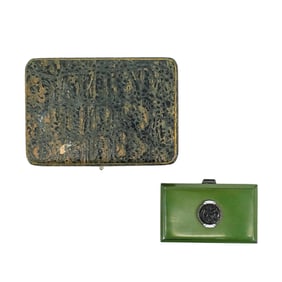 Walser Wald Y Cia Antique Silver Makeup Compact