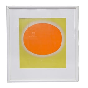 Rupprecht Geiger (German, 1908-2009) Orange Auf Gelb