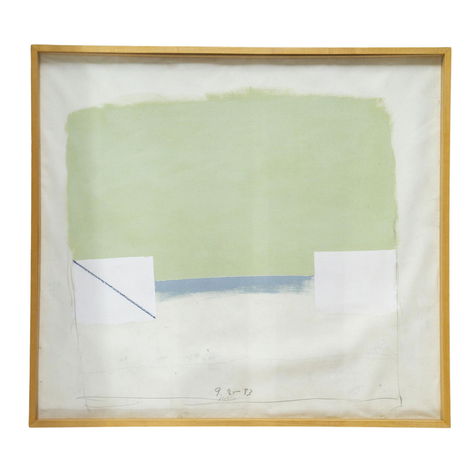 Karl Bohrmann (German, 1928-1998) Signed Abstract Work (1 of 4)