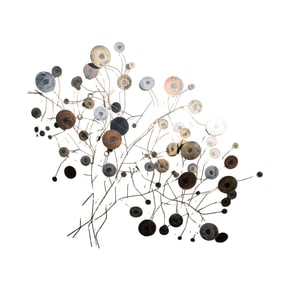 Curtis Jere Copper Wall Sculpture