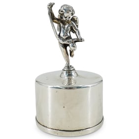 Antique Tiffany & Co Sterling Silver Stamp Dispenser