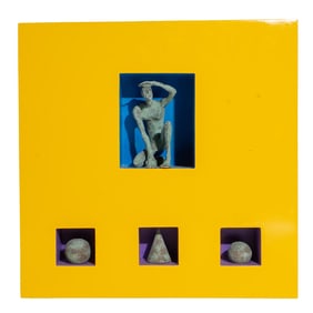Alberto Spinetti Mixed Media Sculptural Composition