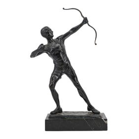 Franz Iffland "Archer" Bronze Sculpture