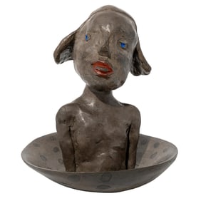 Lena Cronqvist (Swedish, b. 1938) Bronze Sculpture