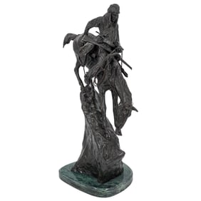 After Frederic Remington "Mountain Man" Bronze