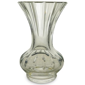 Baccarat Clear Crystal Vase