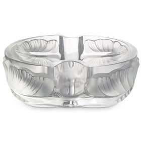 Lalique "Arums" Crystal Bowl