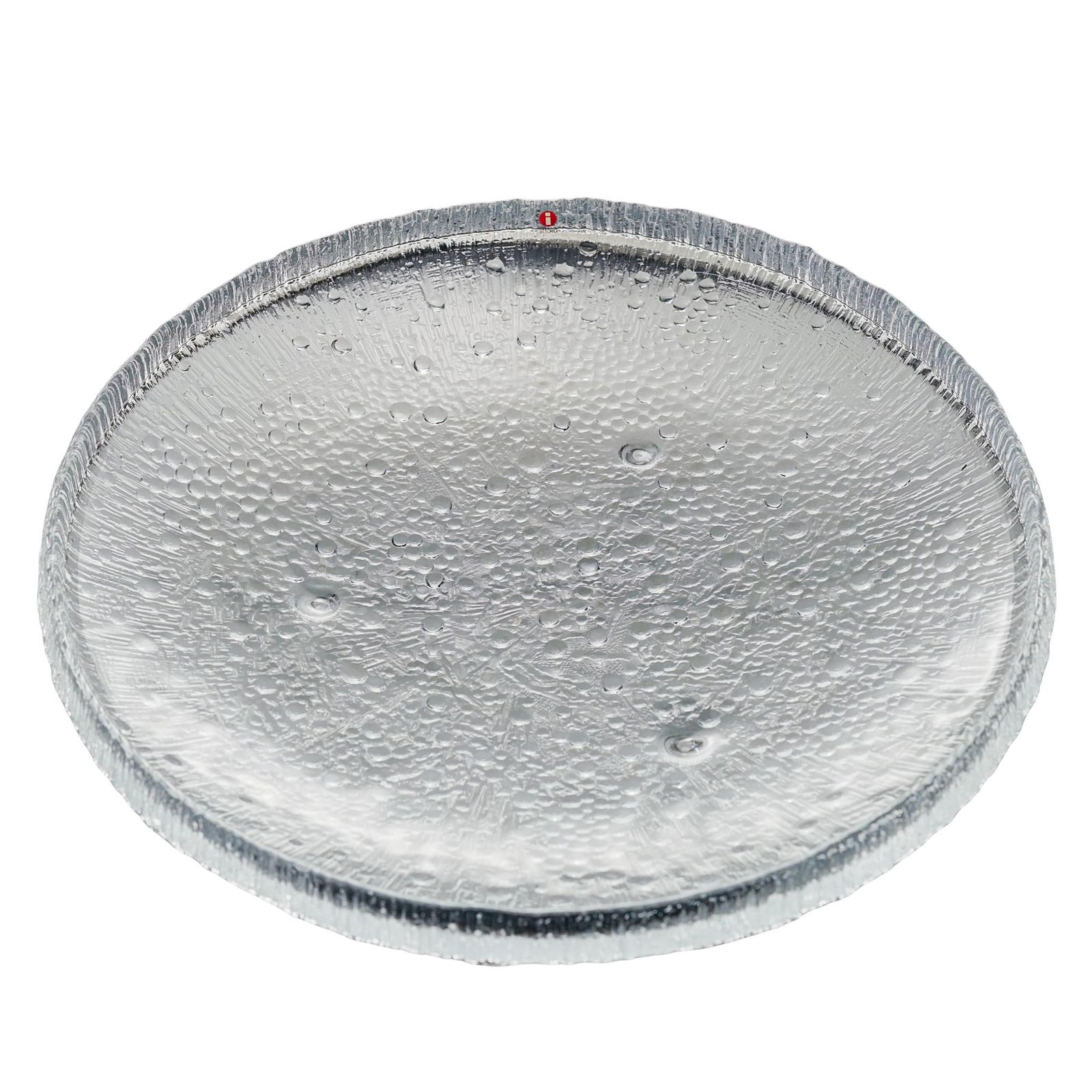 Iittala "Ultima Thule" by Tapio Wirkkala Glass Centerpiece Bowl: Iittala "Ultima Thule" by Tapio Wirkkala Glass Centerpiece BowlLate 20th-early 21st century, FinlandIittala "Ultima Thule" designed by Tapio Wirkkala glass centerpiece bowl. Bowl marked with red "I" s