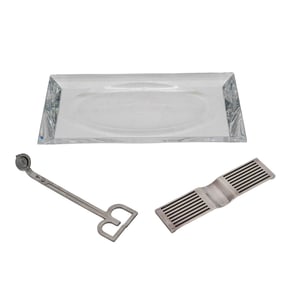 (3 pcs) Christofle Silver Plated Cigar Set