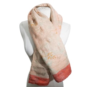 Julia Hill Soho New York Embroidered Scarf