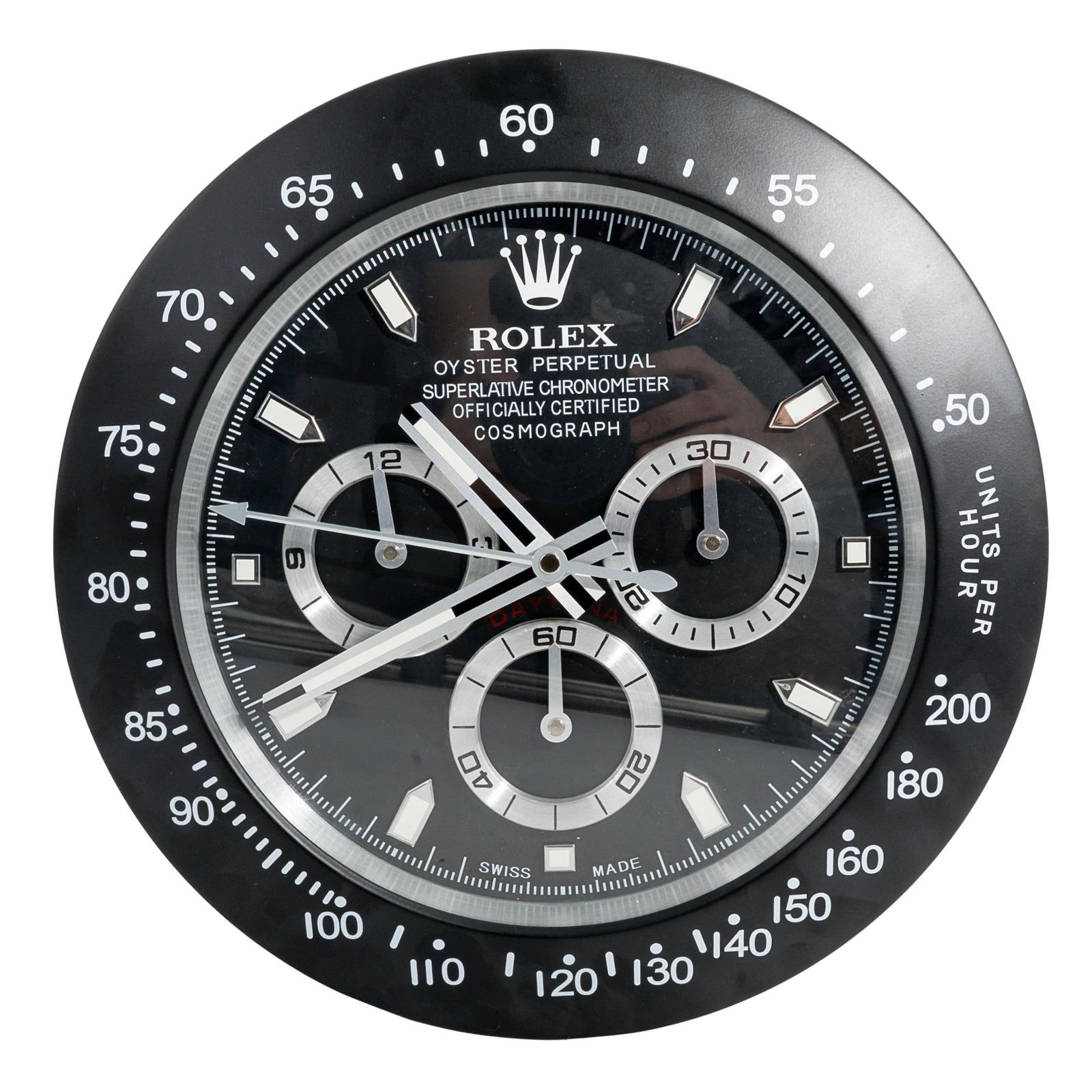 Rolex Wall Black Clock (1 of 5)