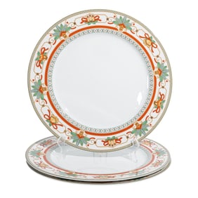 (3 pcs) Hutschenreuther Porcelain Holiday Chargers