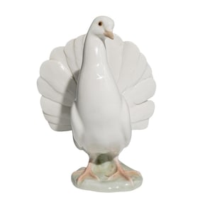 Lladro Porcelain Dove Figurine