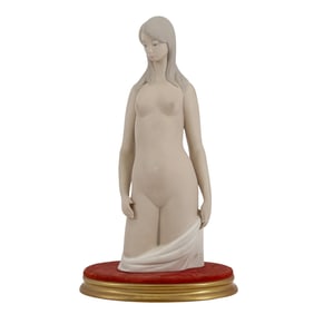 Lladro Porcelain Nude Female Torso Figurine