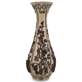 Antique Villeroy & Boch Ceramic Vase